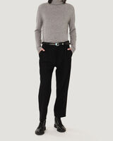 MACY SLIM WOOLED TROUSER PANTS image number null